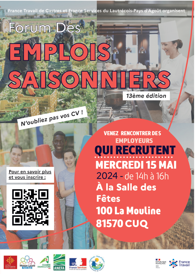 emplois saisonniers