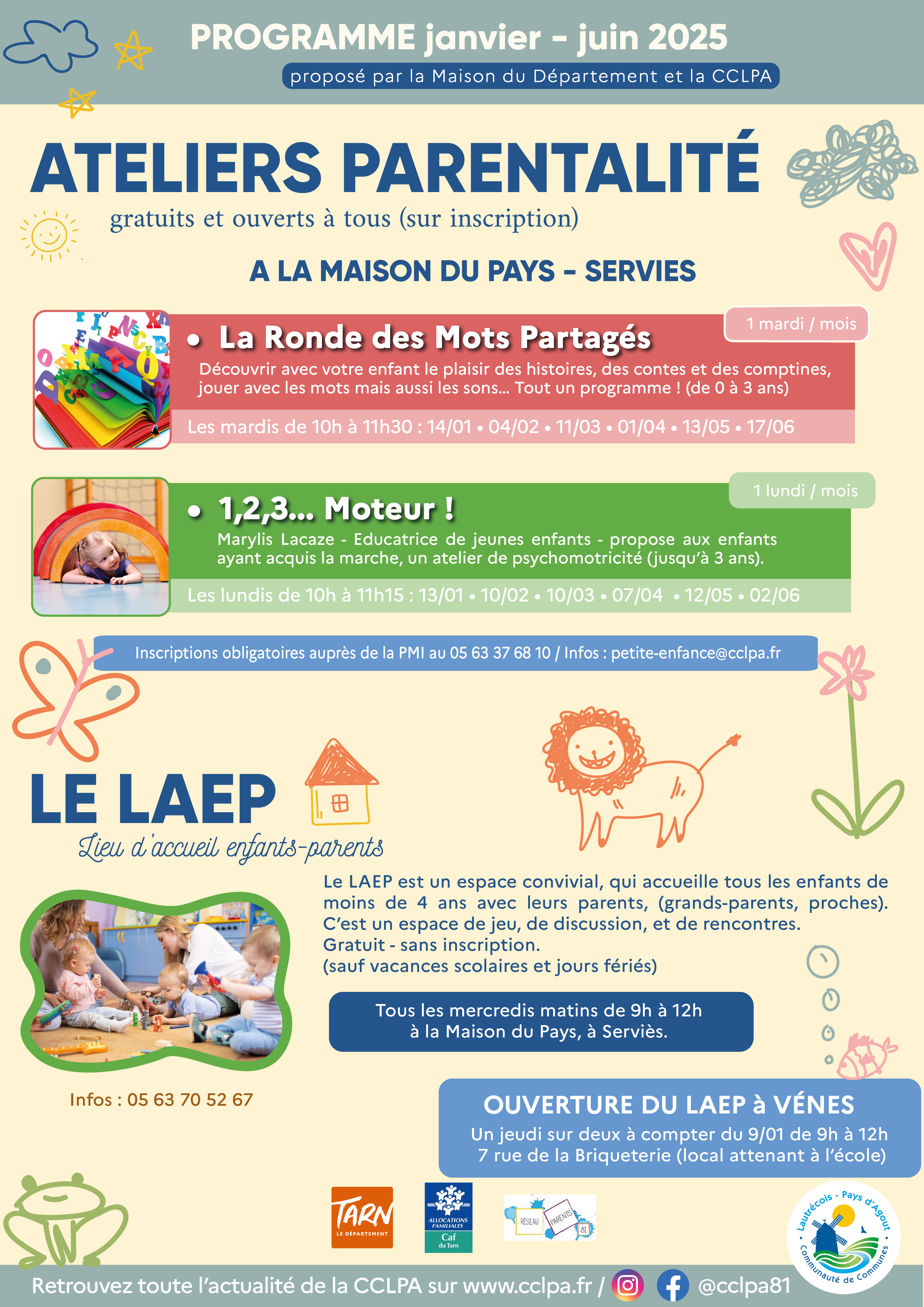 ateliers parentalité