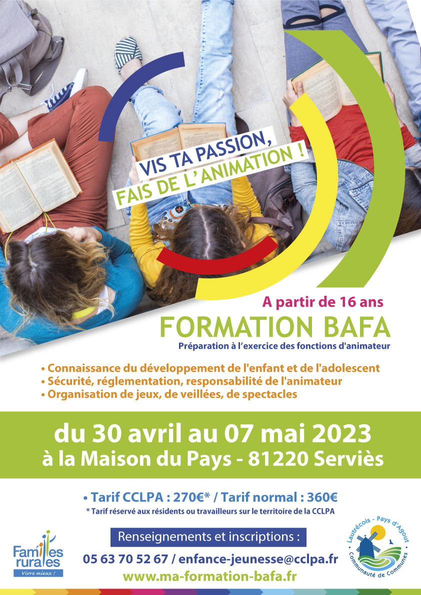 Affiche BAFA 2023