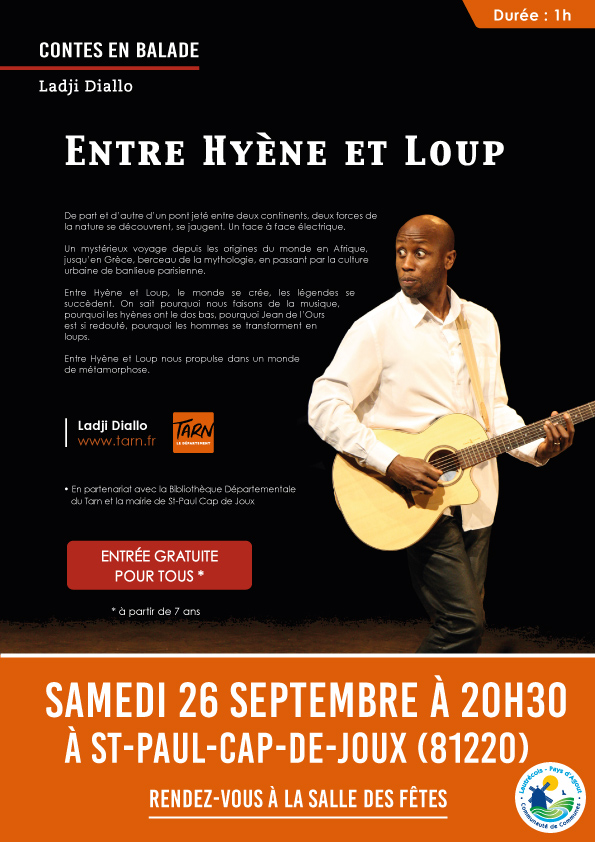 "Entre Hyène et Loup" - Contes en Balade par Ladji Diallo