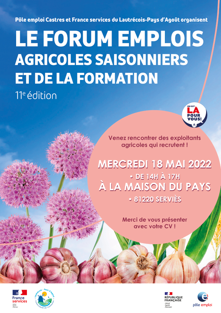 Forum des emplois agricoles et de la Formation / 2022