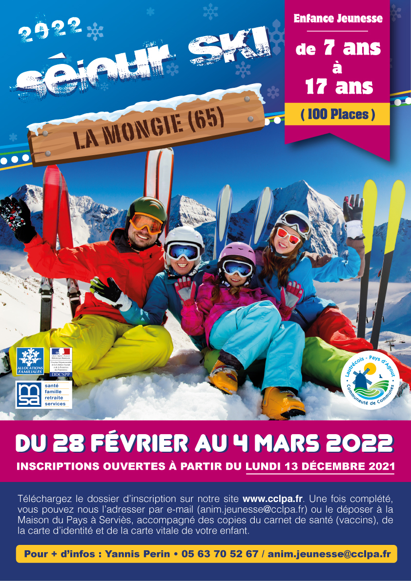 Séjour Ski 2022 / CCLPA