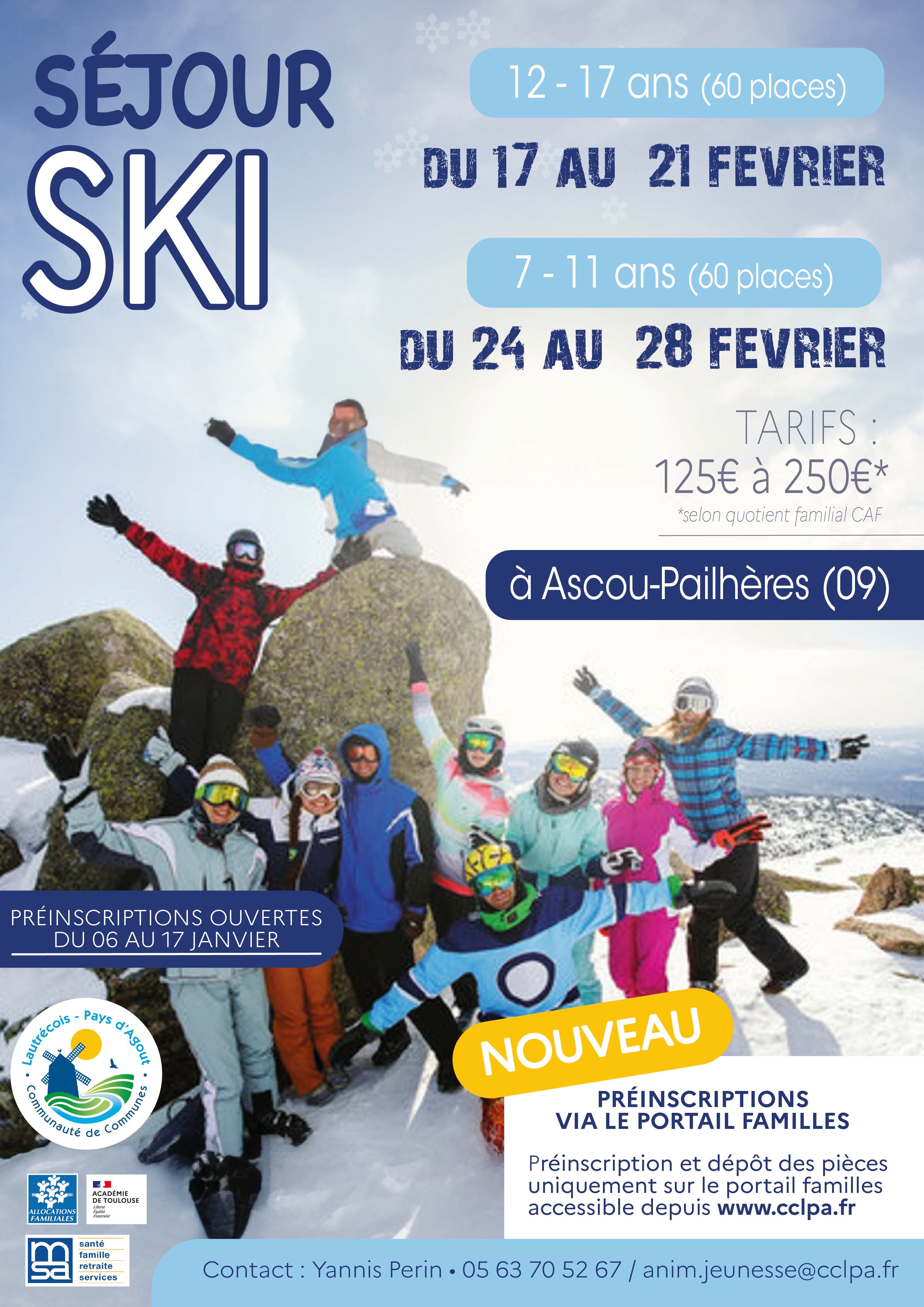 sejours ski