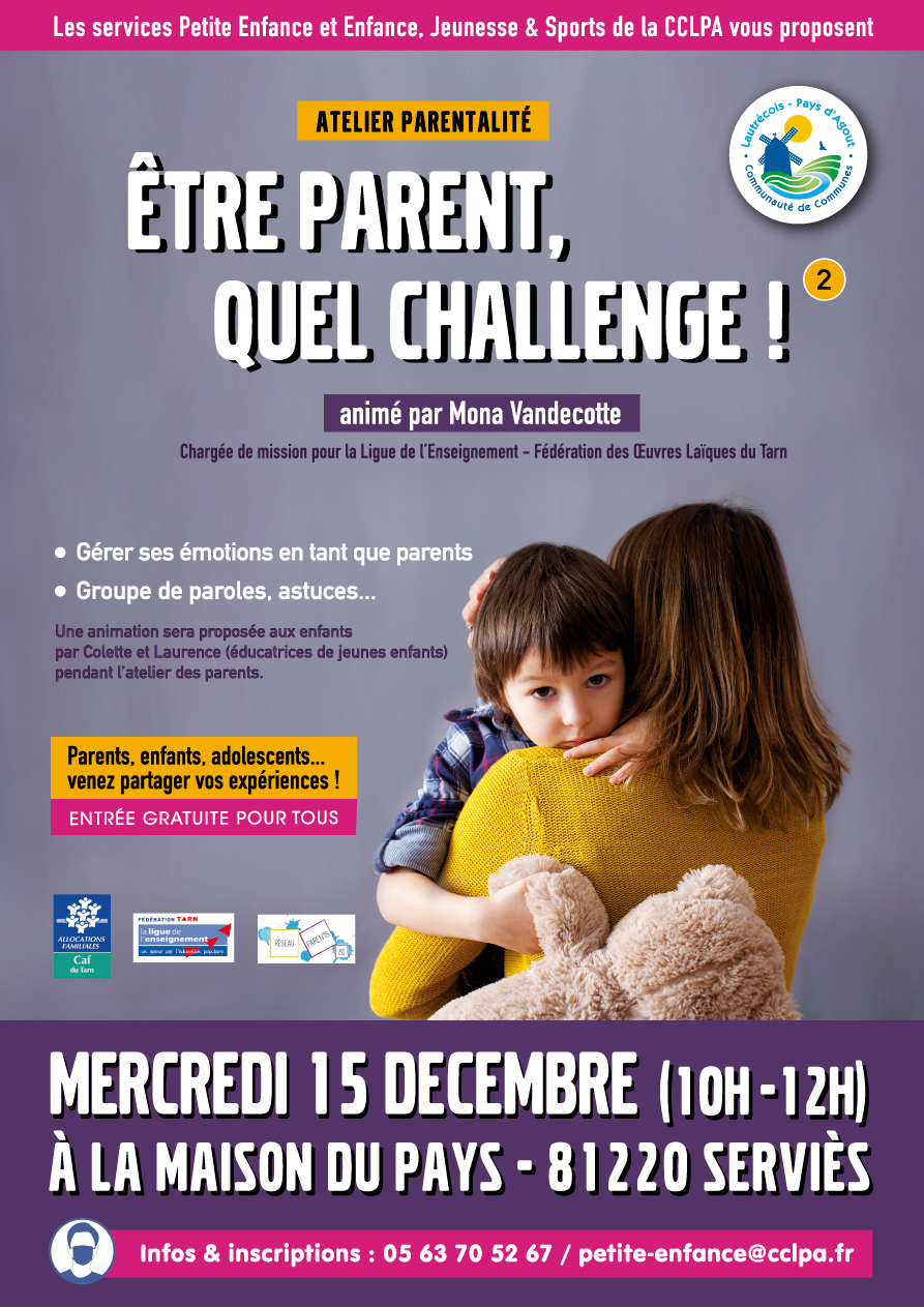 Atelier parentalité : Être parent, quel challenge ! 2