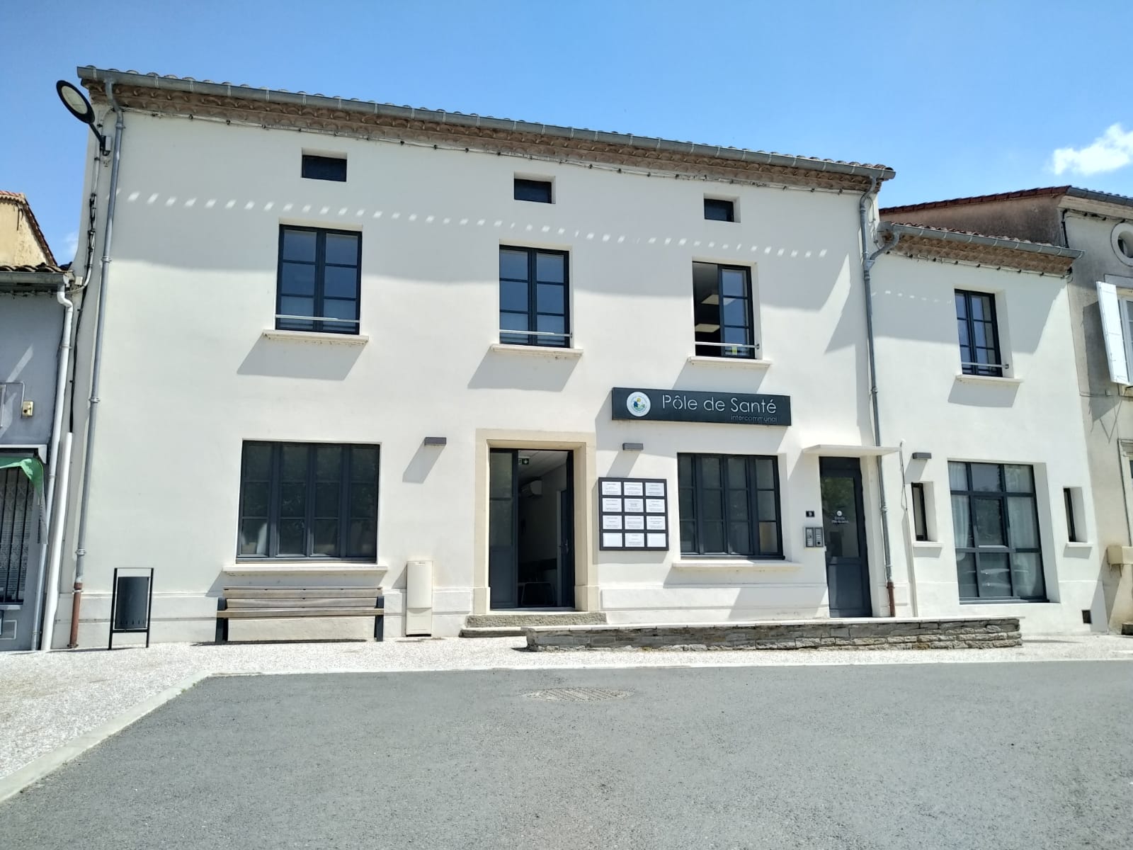 façade pôle de santé vielmur sur agout