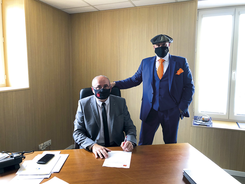 Signature au Fonds l'OCCAL