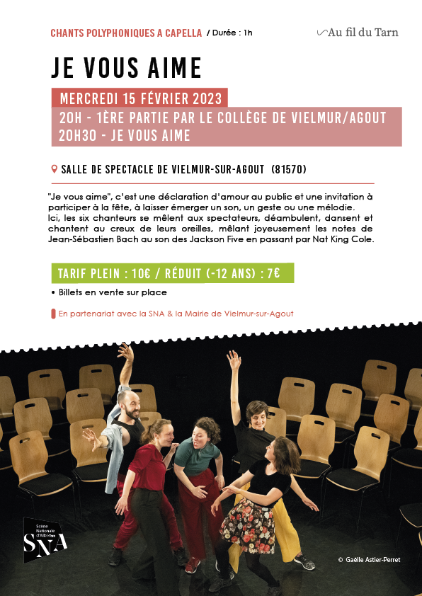 affiche je vous aime 2023